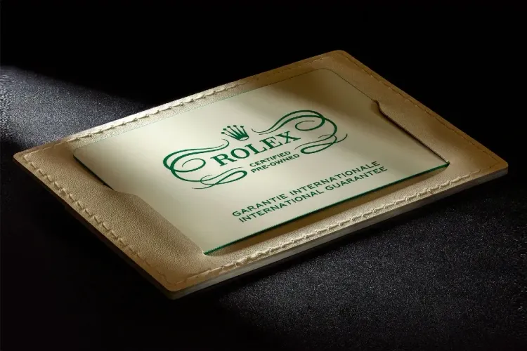 Rolex Pre-Owned Certification String Tag
