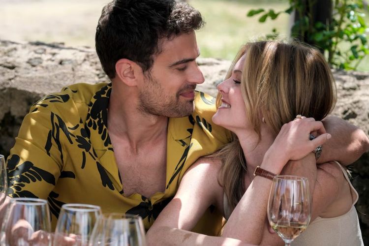 a couple smiling at each other and the girl is wearing a tank louis cartier watch
